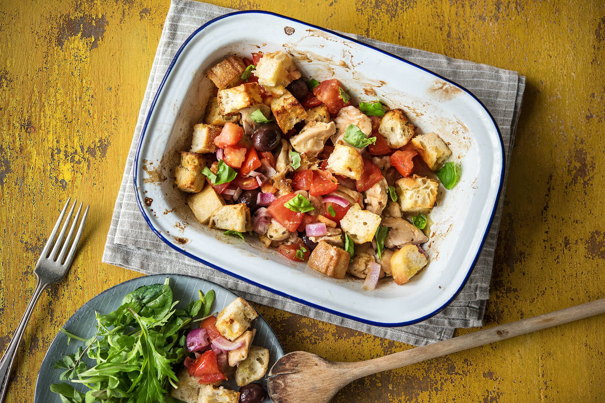 Chicken Panzanella Salad