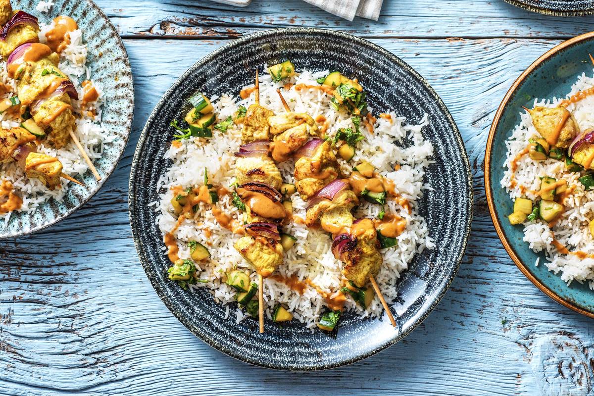 Chicken Satay Kebabs