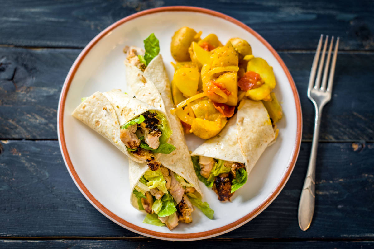 Chicken Tandoori Wraps
