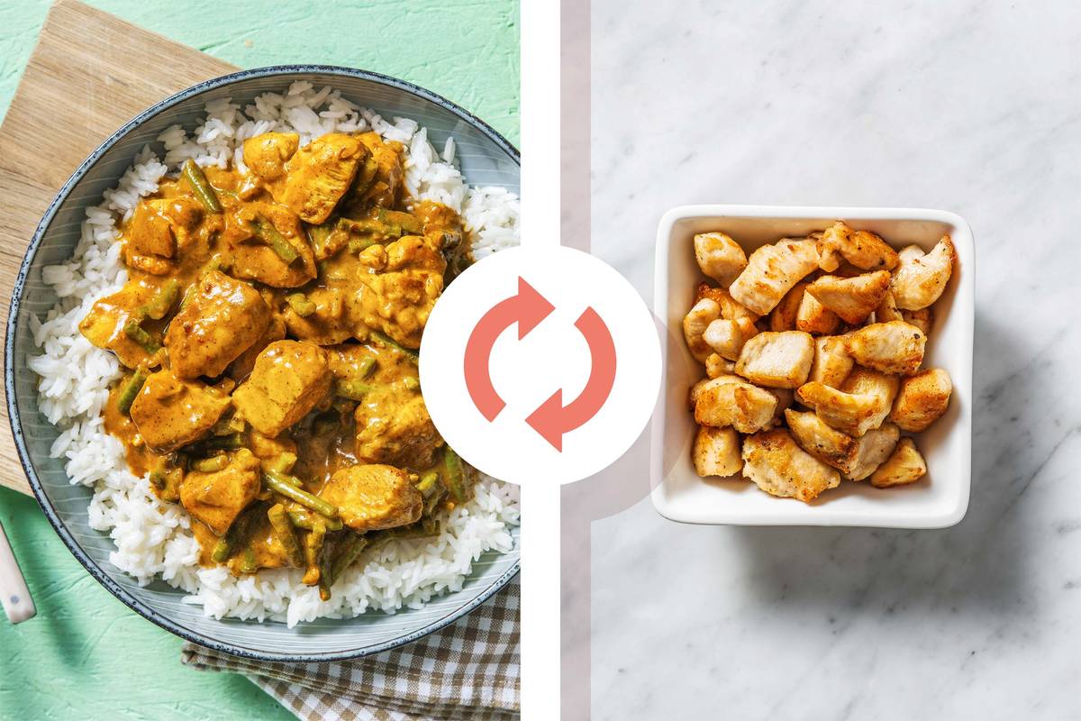 Chicken Thigh Korma Style Curry