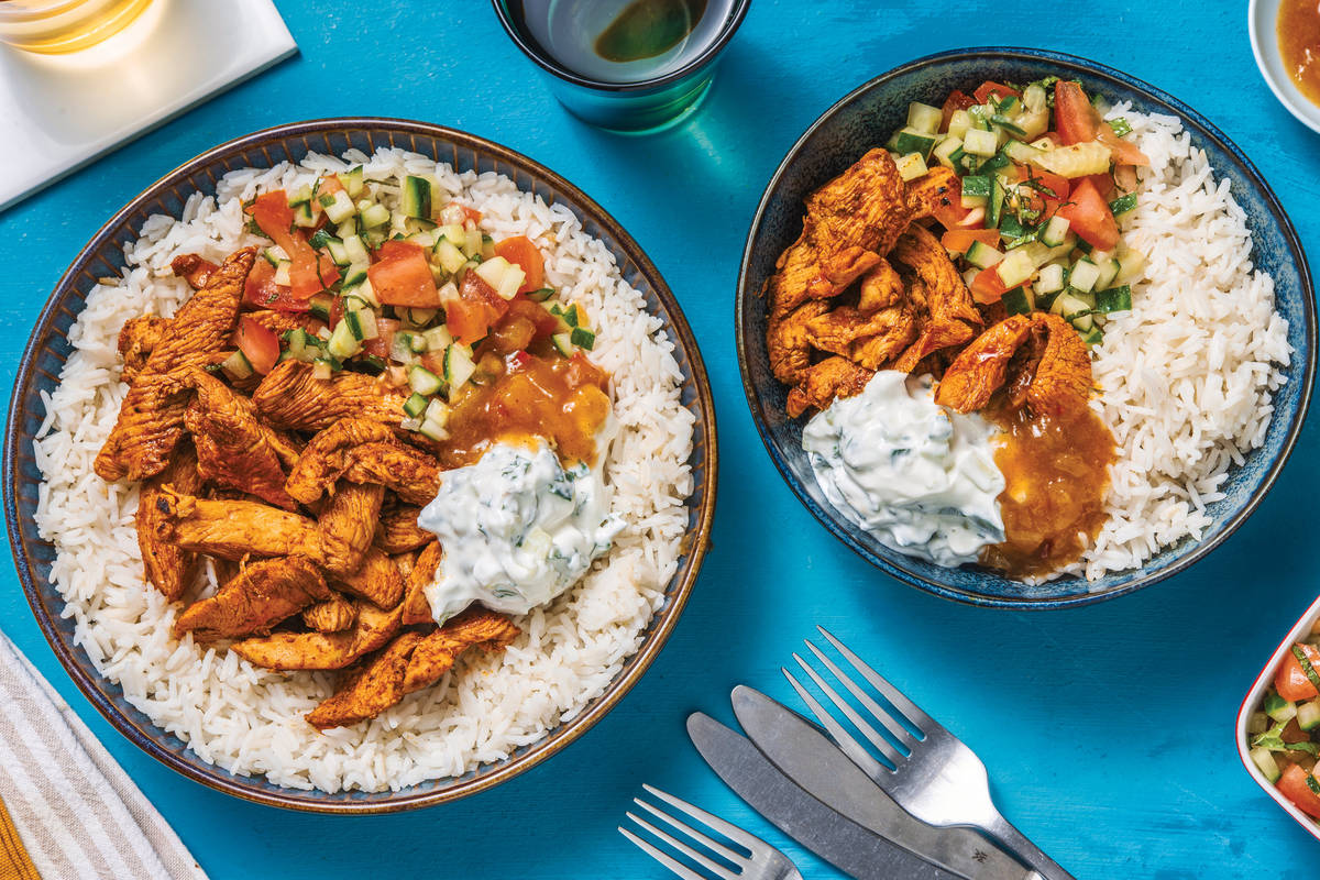 Berbere Chicken & Garlic Rice