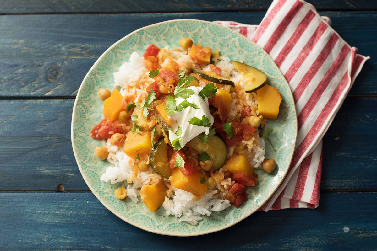Chickpea & Pumpkin Curry