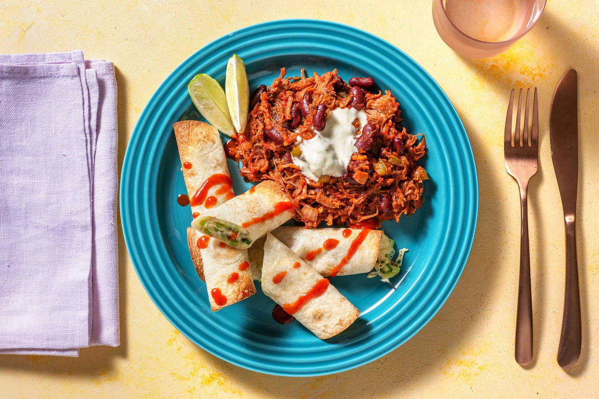 Pulled Pork Chili Bowl