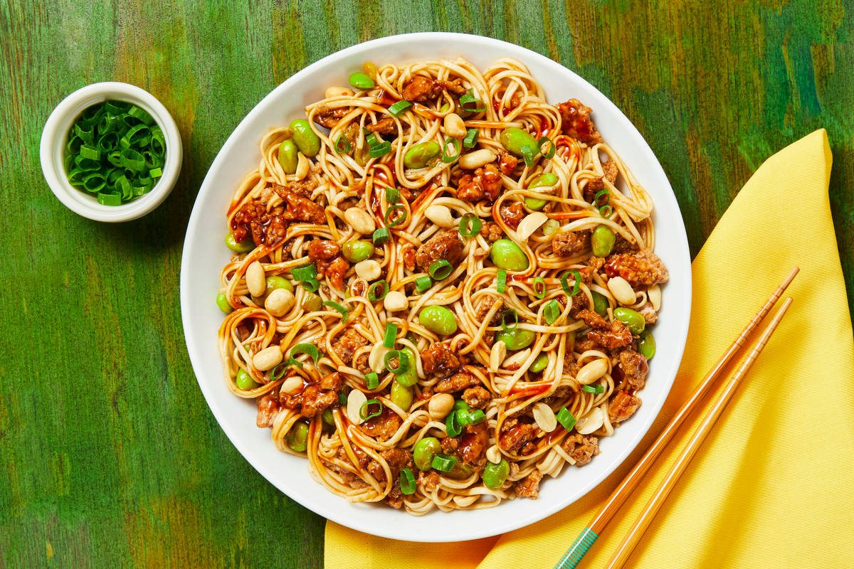 Chili Ginger Turkey Noodles