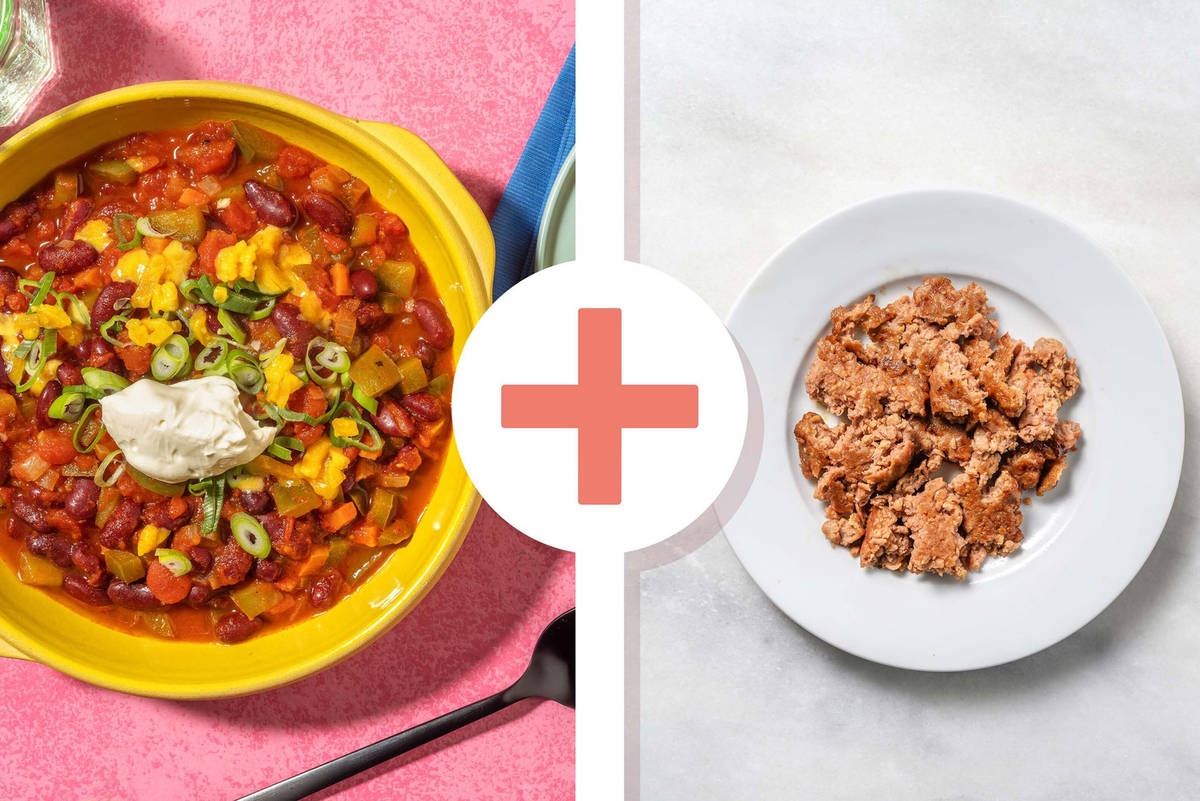 Veggie and Beyond Meat® Chili