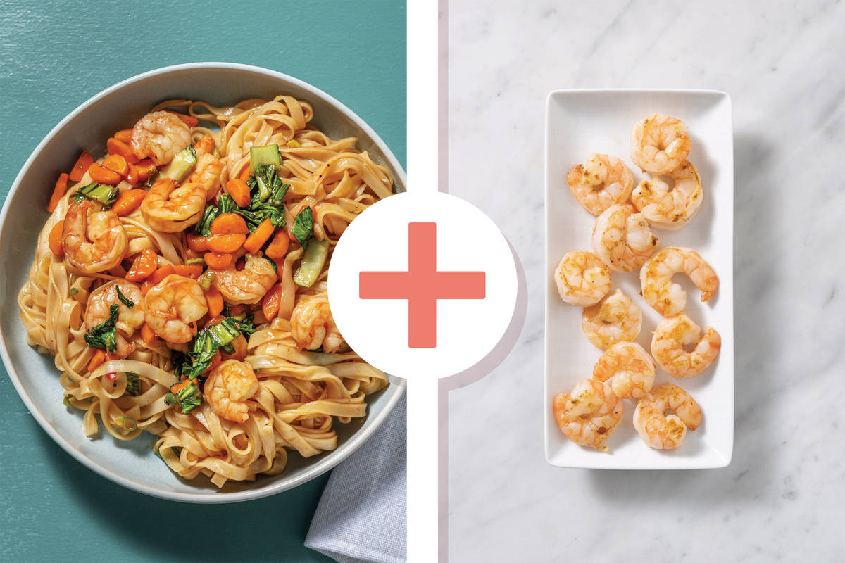 Thai-Style Double Prawn & Chilli Jam Noodles