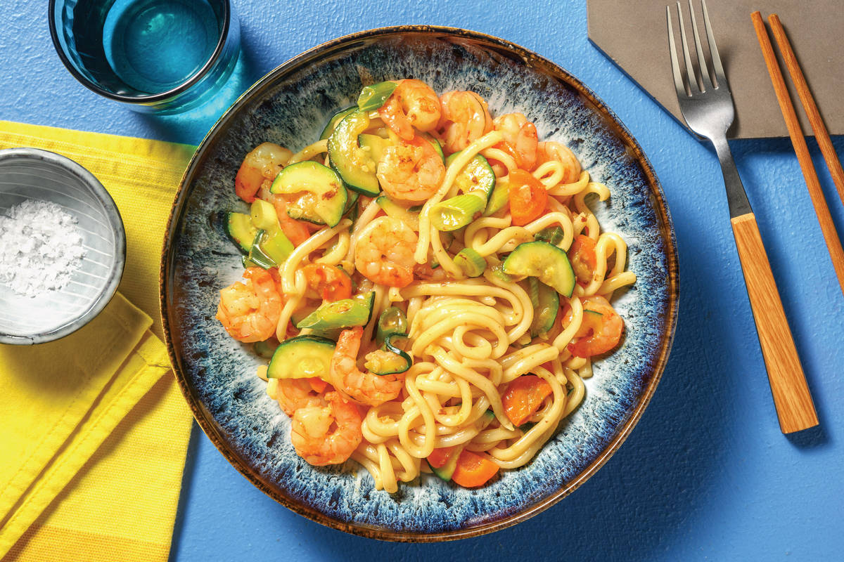 Ginger Prawn & Sweet Chilli Stir-Fry