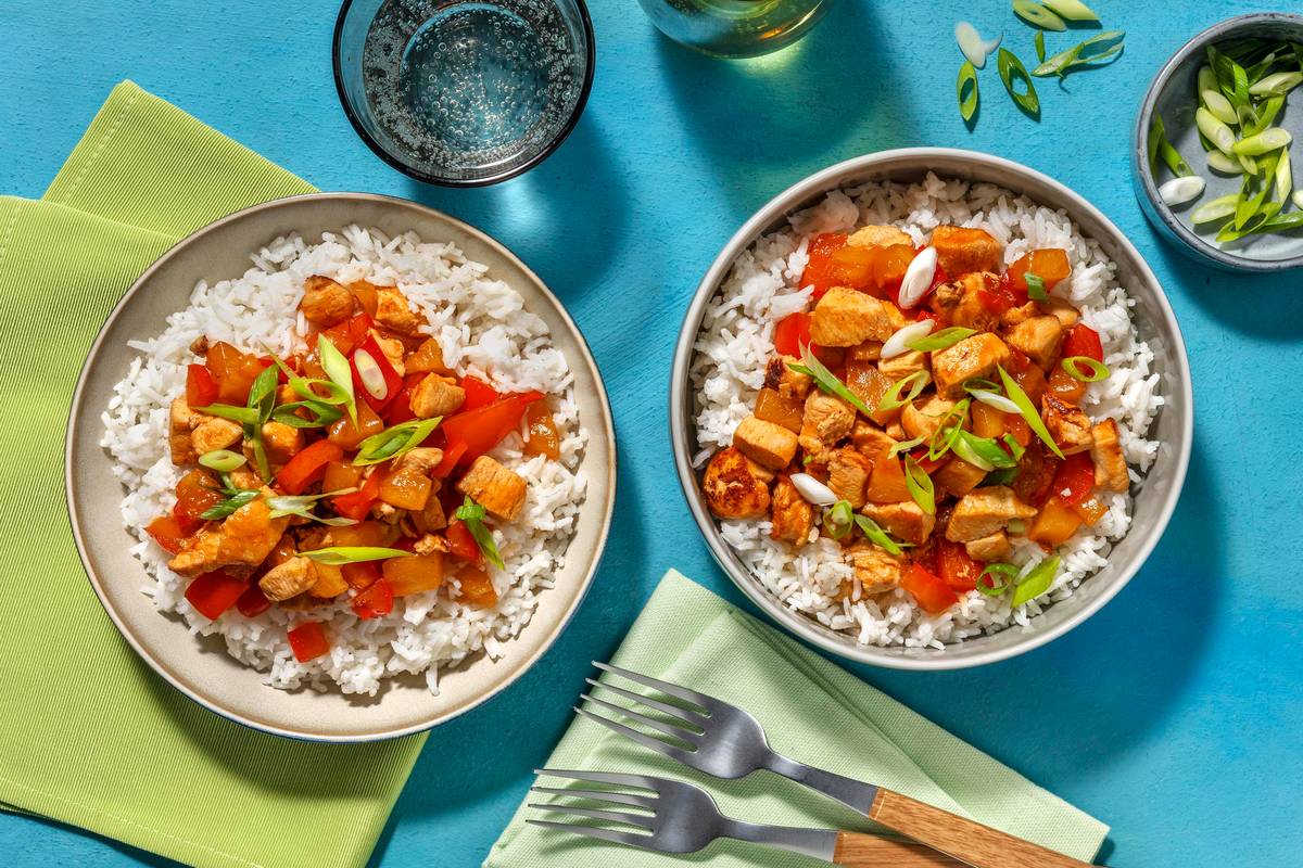 Chinese Inspired Sweet and Sour Chicken
