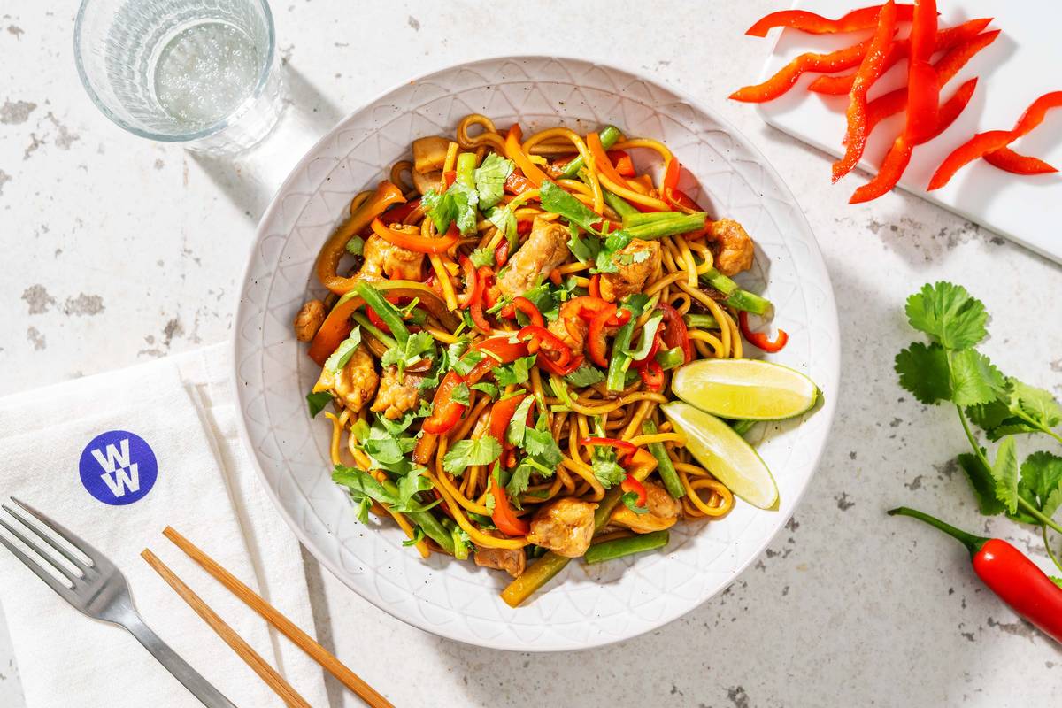 Chinese Style Chicken Noodles