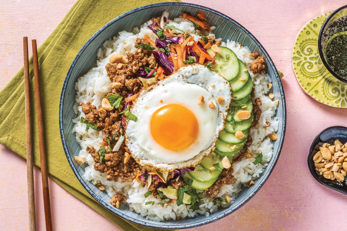 Vietnamese Caramelised Pork Bowl