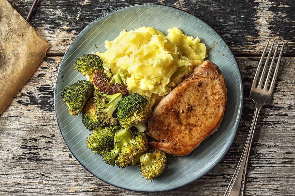 Chipotle-Glazed Pork Chops