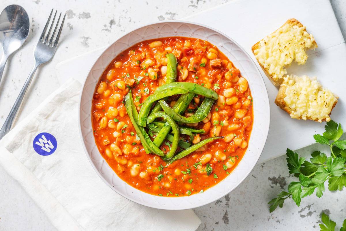 Chorizo and Cannellini Bean Stew