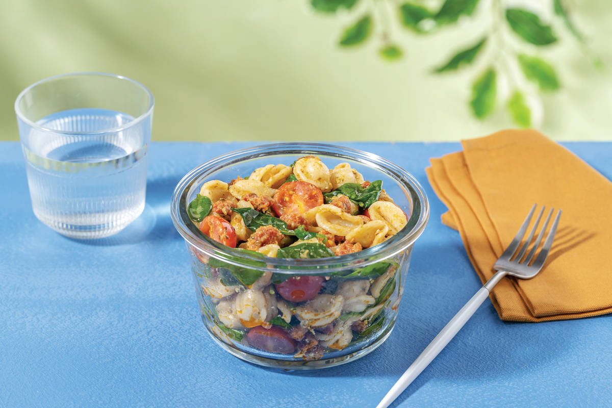 Chorizo & Cherry Tomato Orecchiette