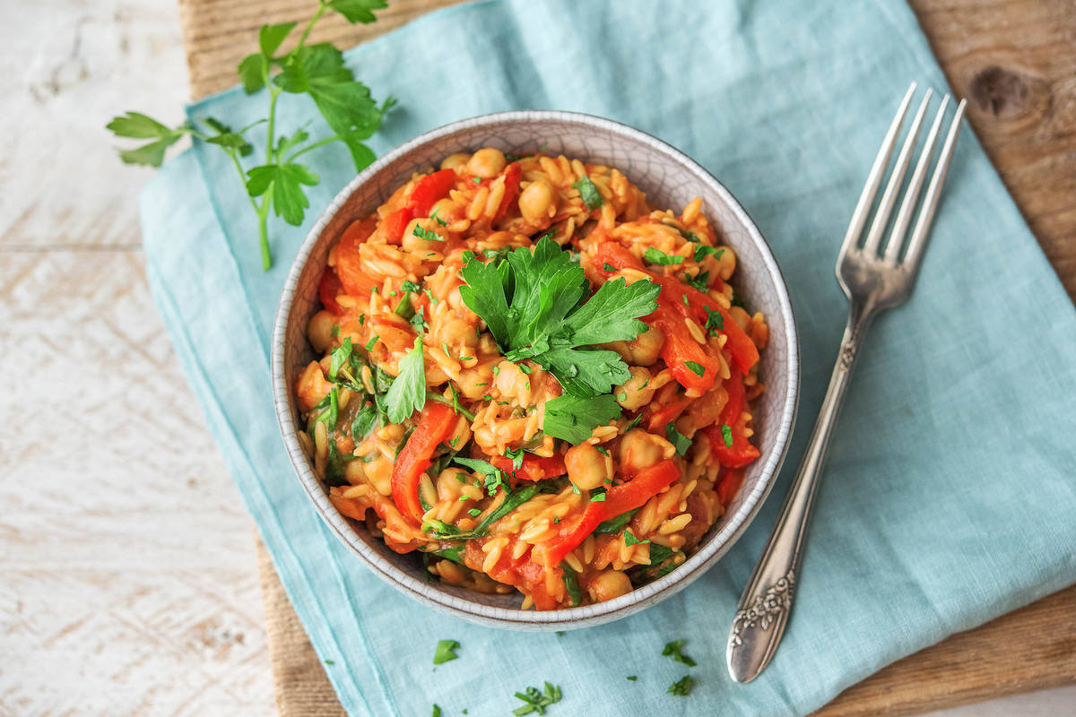 Chorizo & Chickpea Risoni