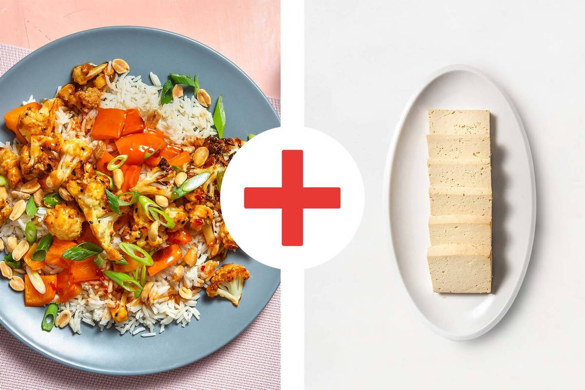 Firecracker Cauliflower and Tofu