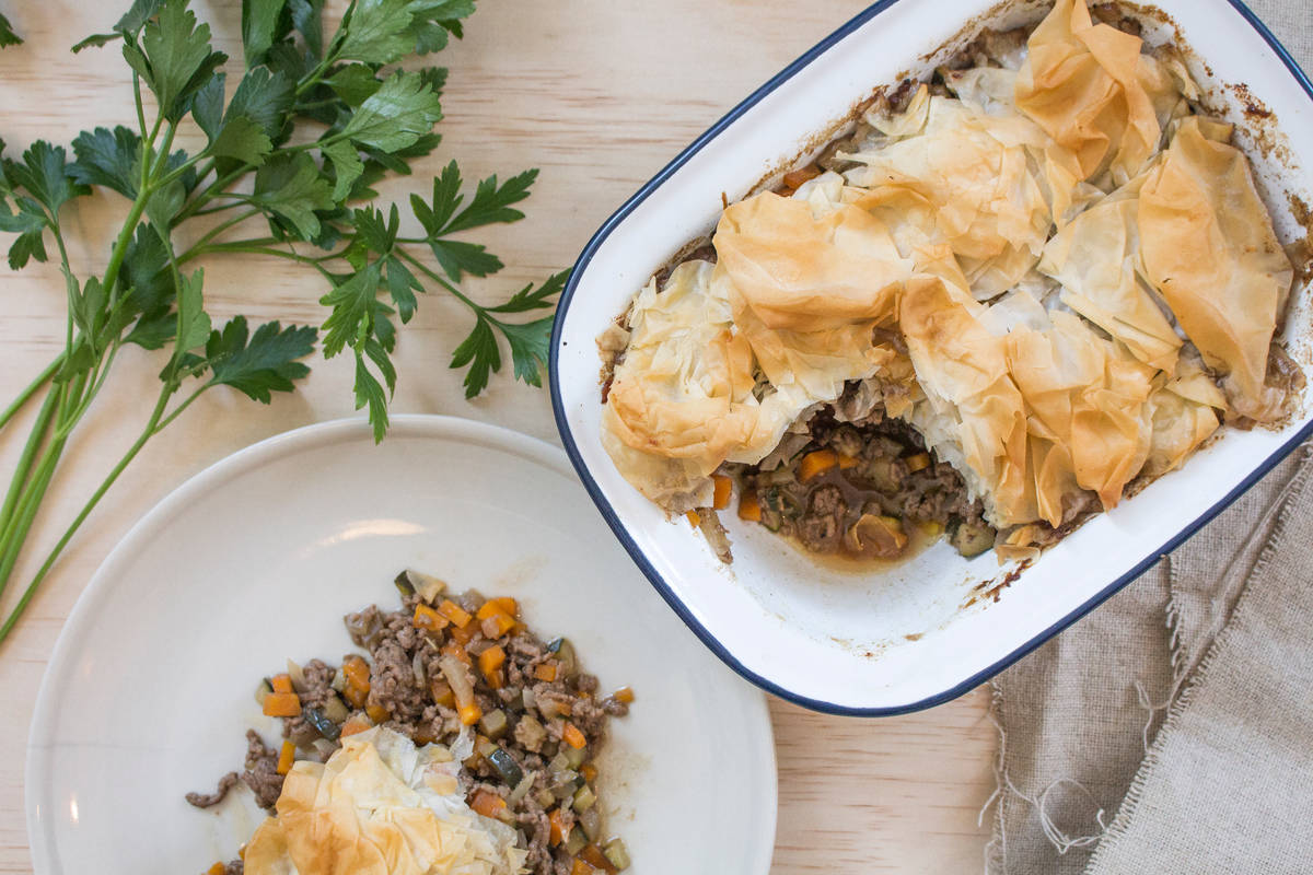 Classic Beef & Mushroom Pie