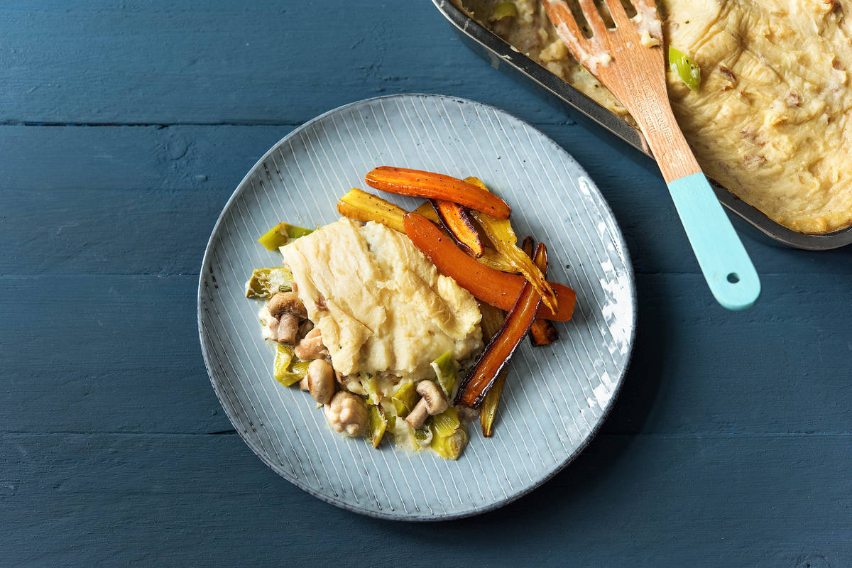 Classic Chicken and Mushroom Pie