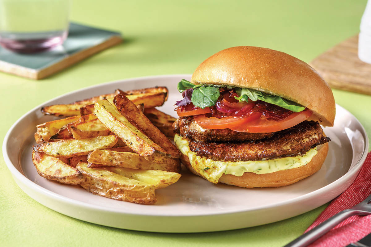 Classic Chicken & Hollandaise Burger