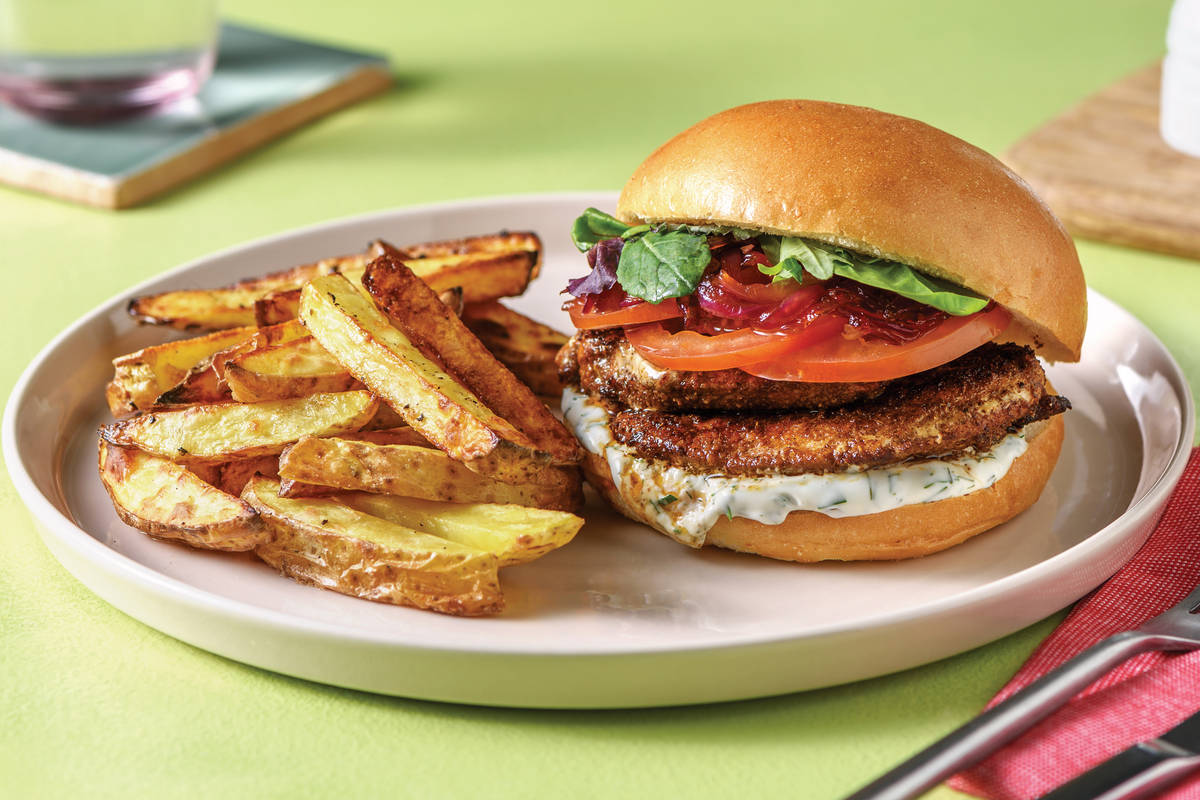 Classic Chicken & Herby Mayo Burger