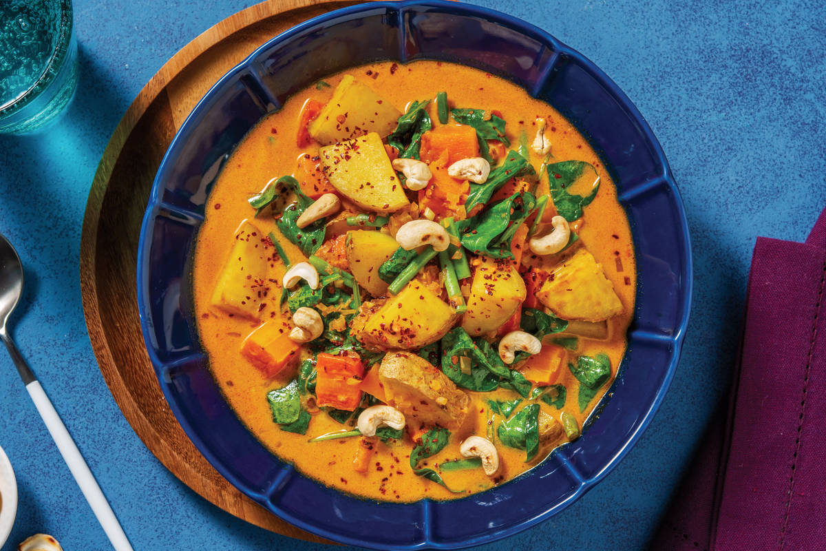 Coconut & Chermoula Veggie Soup