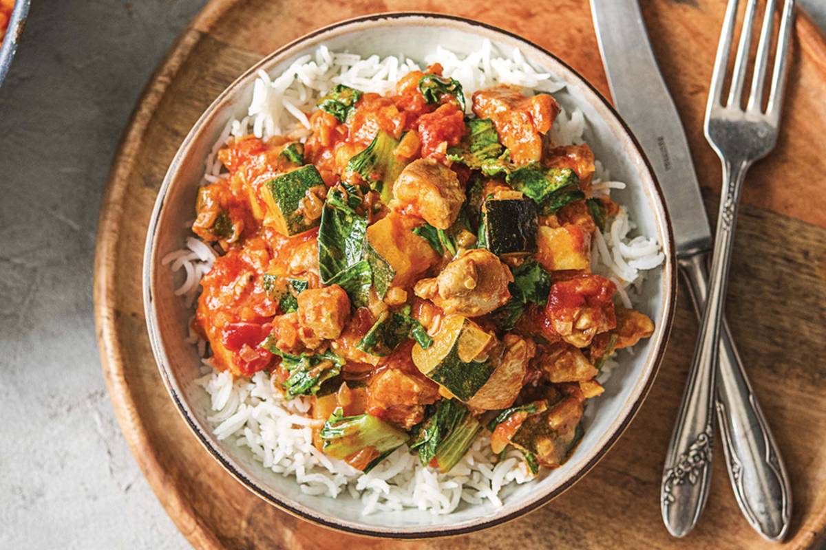 Golden Coconut Chicken Curry