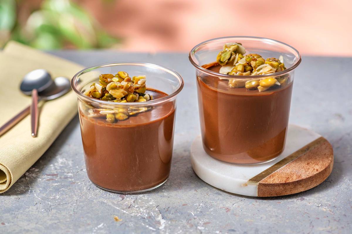 Indulgent Coconut Chocolate Pot