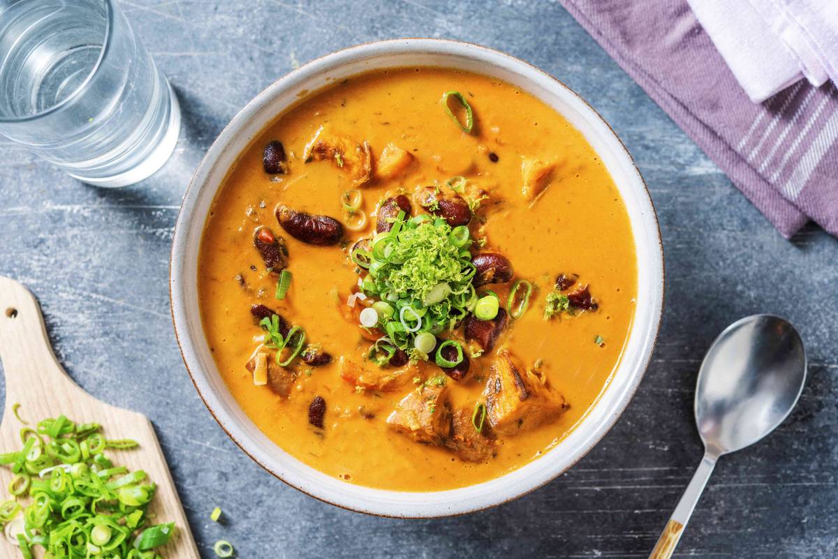 Coconutty Caribbean Soup