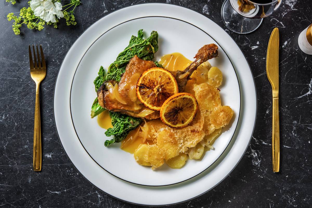 Crispy Duck Leg