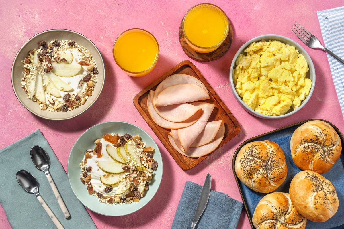 Continental breakfast in 10 minuten