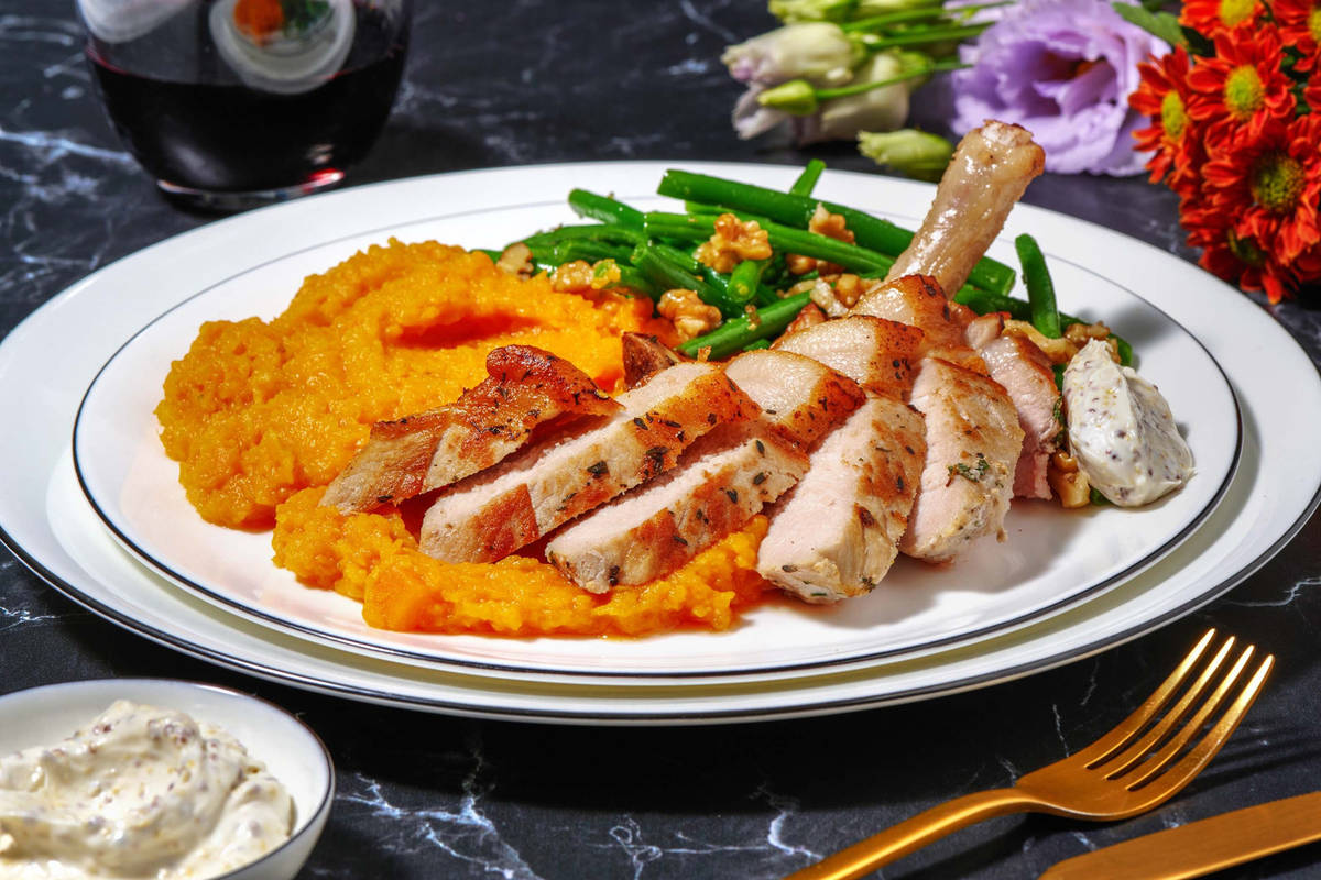 Côtelette de porc en croûte de cassonade