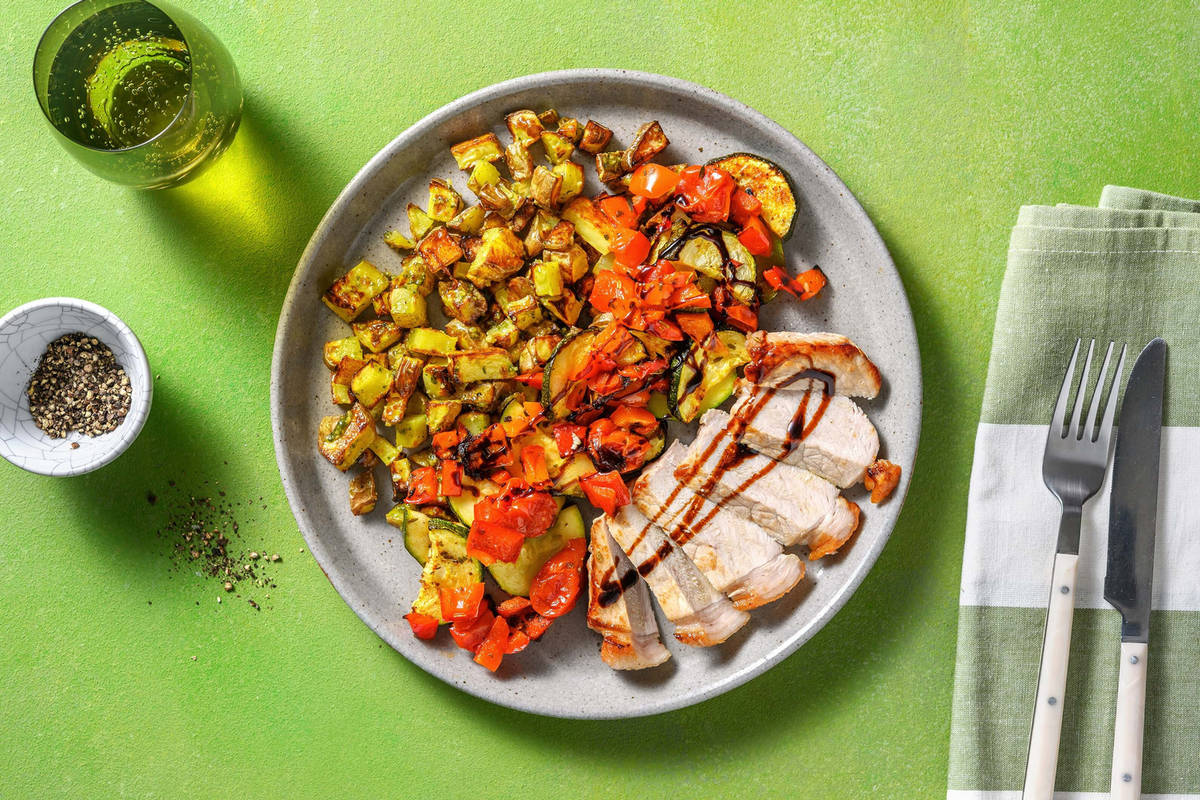 Côtelettes de porc à l’italienne