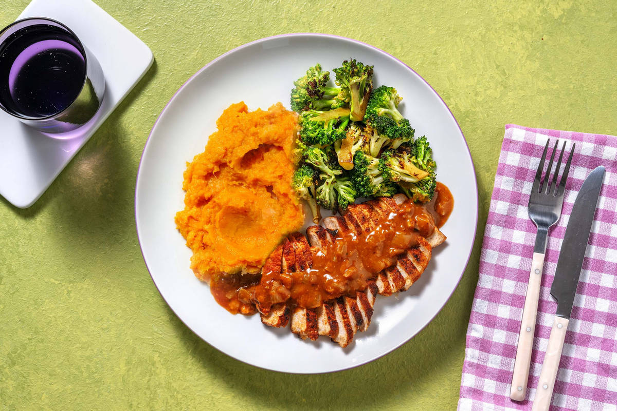 Southern-Style Smothered Pork Chops