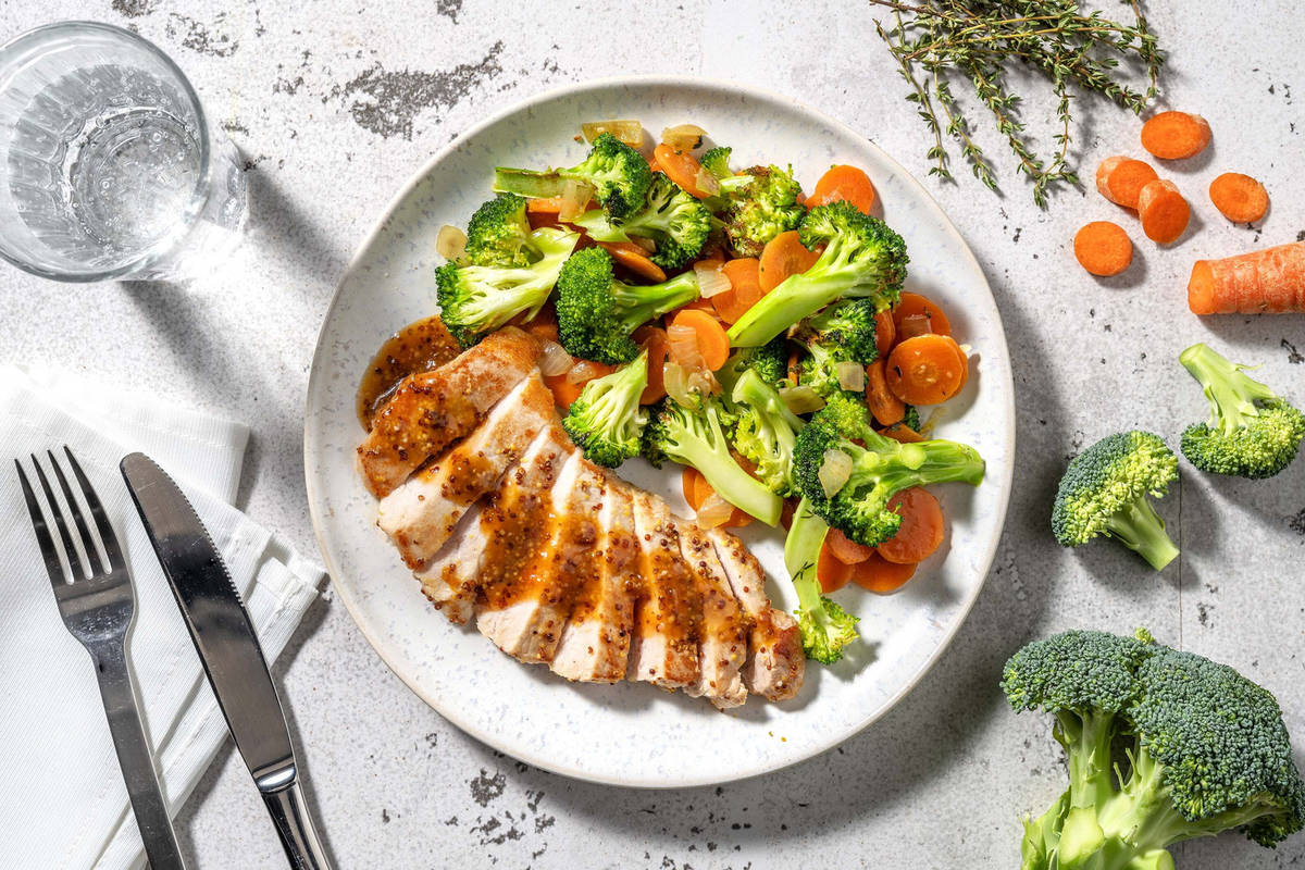 Smart Pork Chops and Apricot Sauce