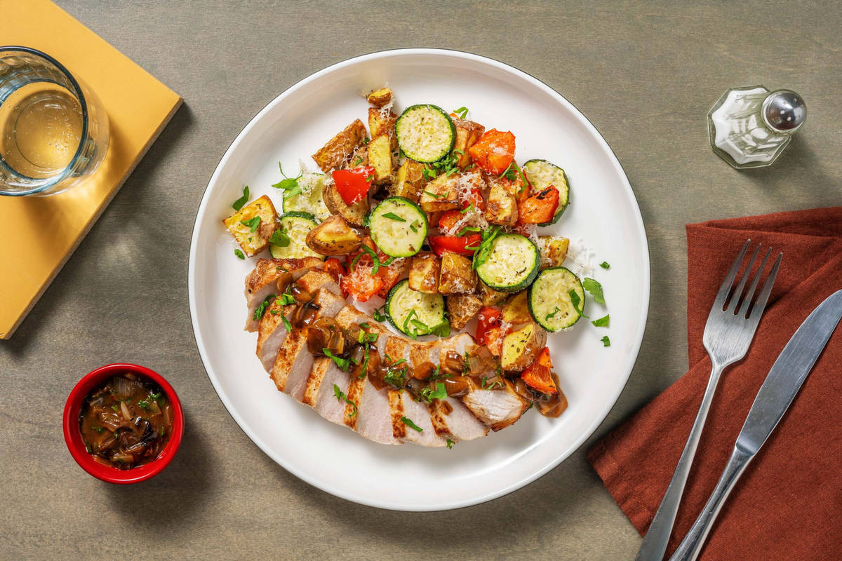 Smart Pork Chops and Garlicky Gravy