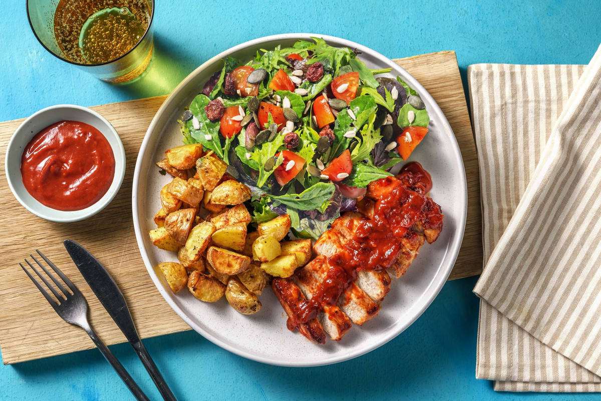 Sweet 'n' Savoury Baked Pork Chops