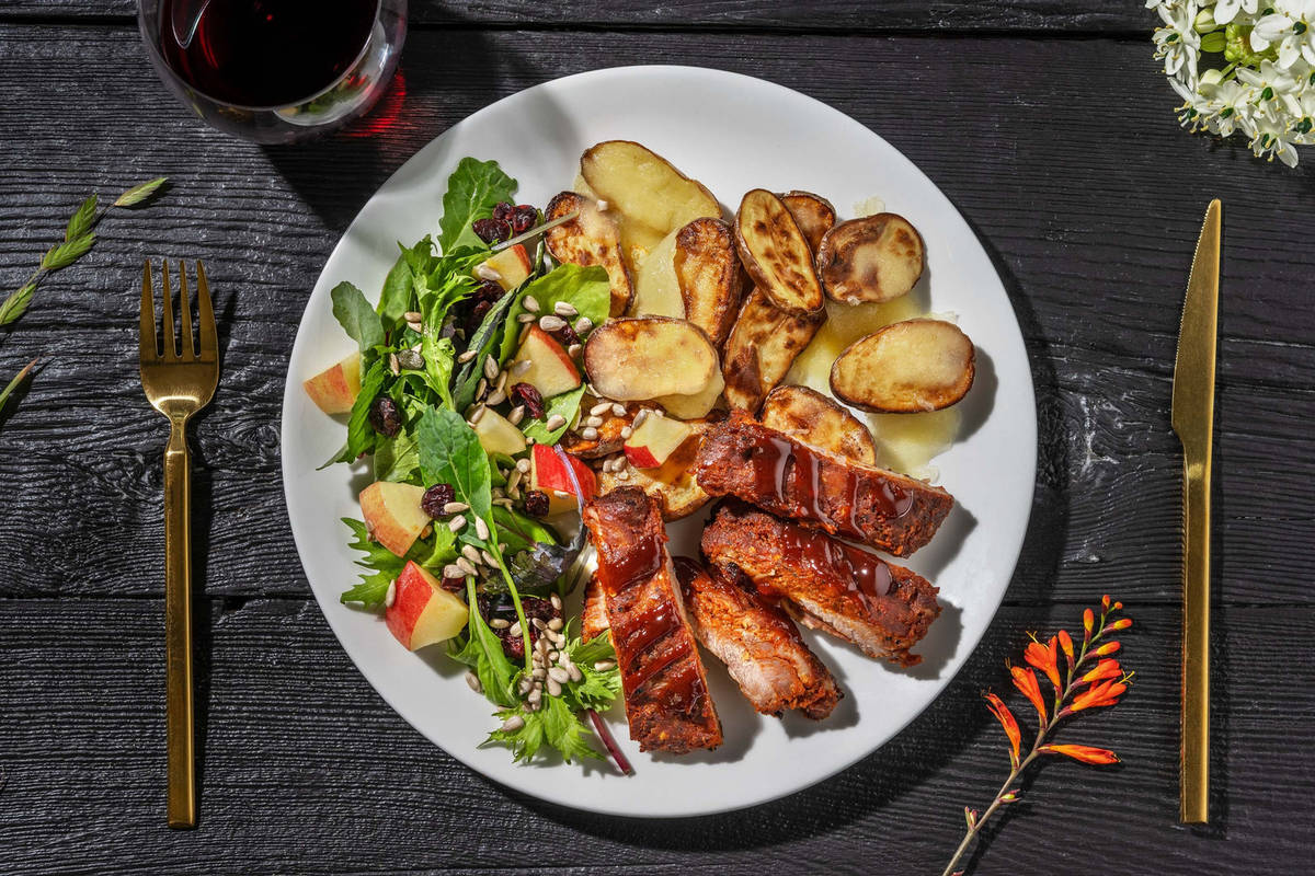 Côtes levées de porc BBQ