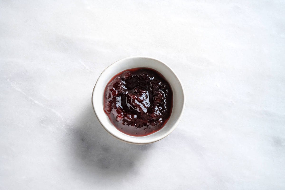 Cranberrychutney als extra