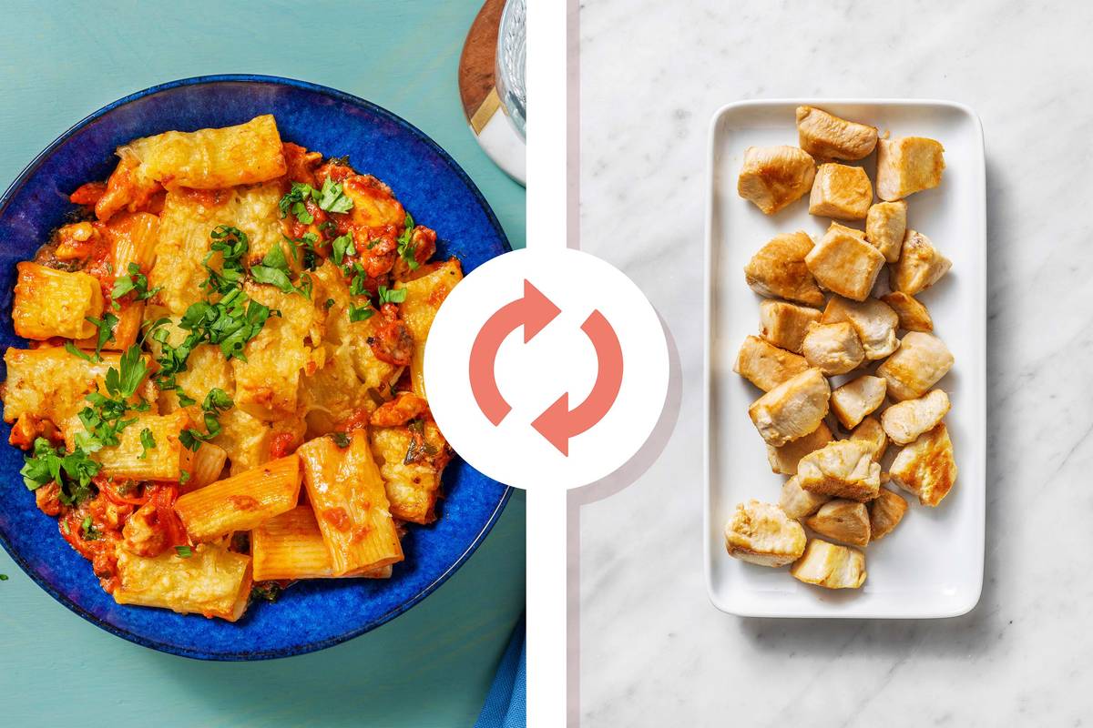 Creamy Chicken Breast Pasta Bake