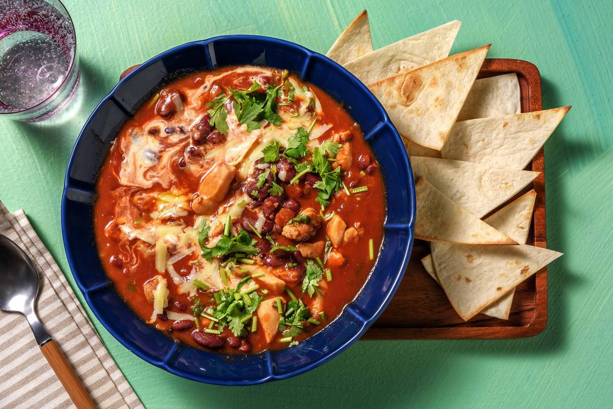 Creamy Chipotle Chicken Soup