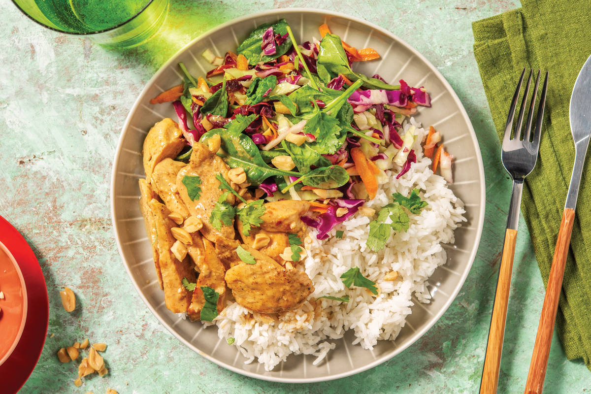 Quick Coconut Caribbean Chicken