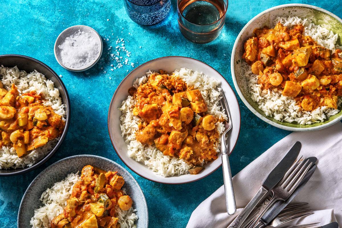 Creamy Seafood Curry