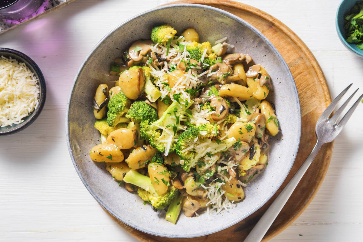 Creamy Mushroom Gnocchi