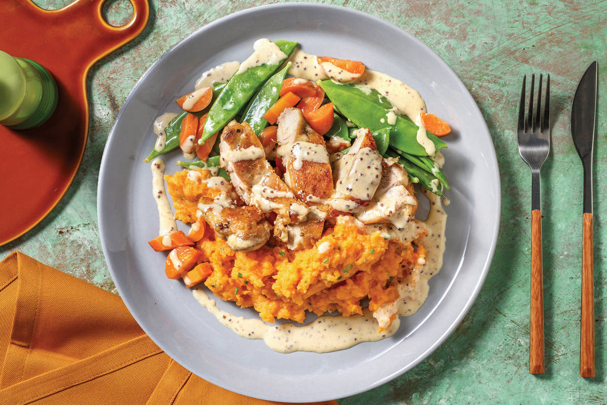 Creamy Honey Mustard Chicken