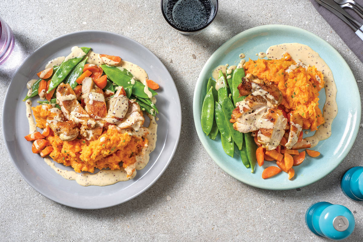 Creamy Honey Mustard Chicken