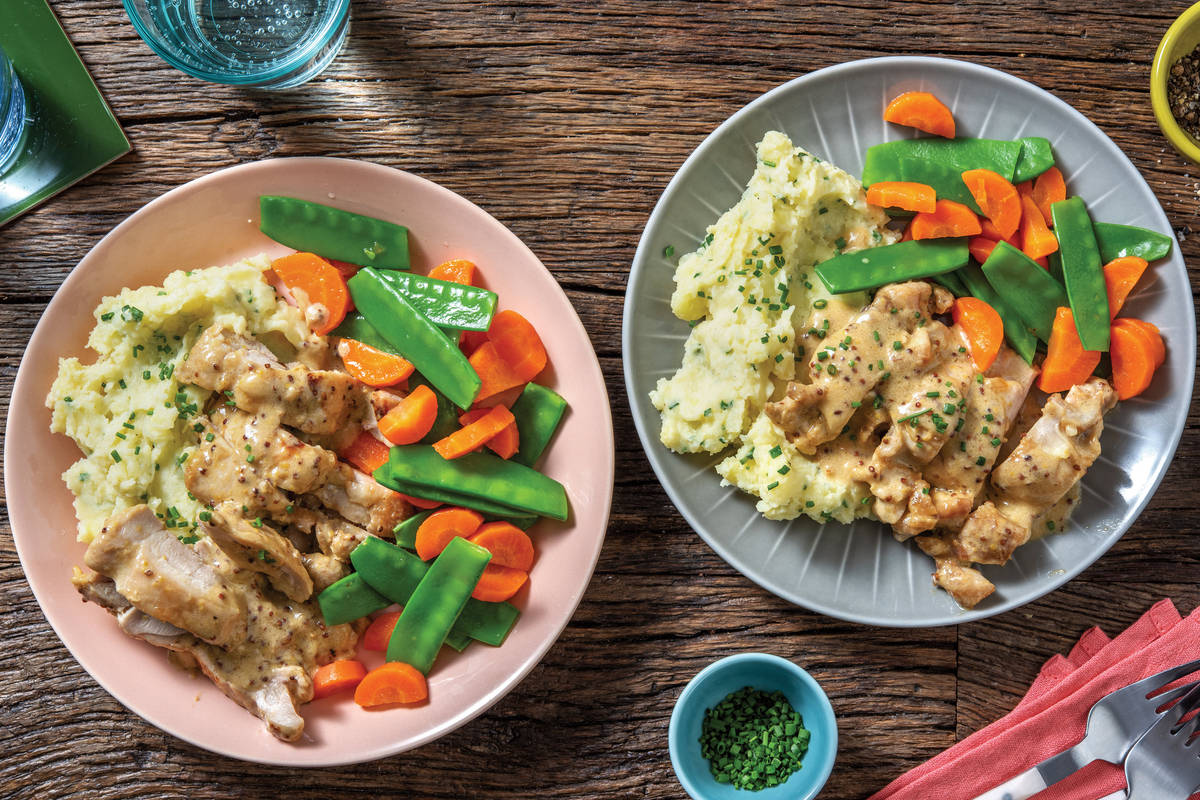 Creamy Honey Mustard Chicken