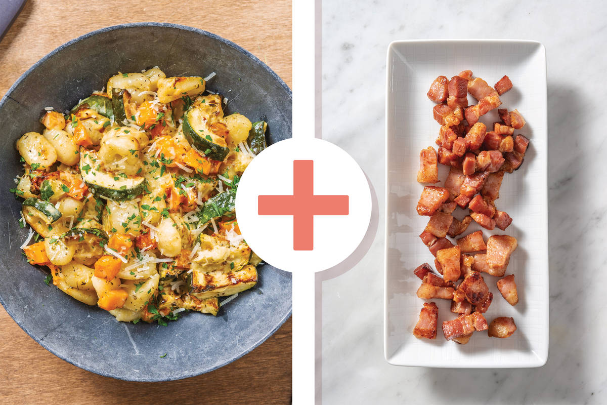 Creamy Pumpkin & Bacon Gnocchi