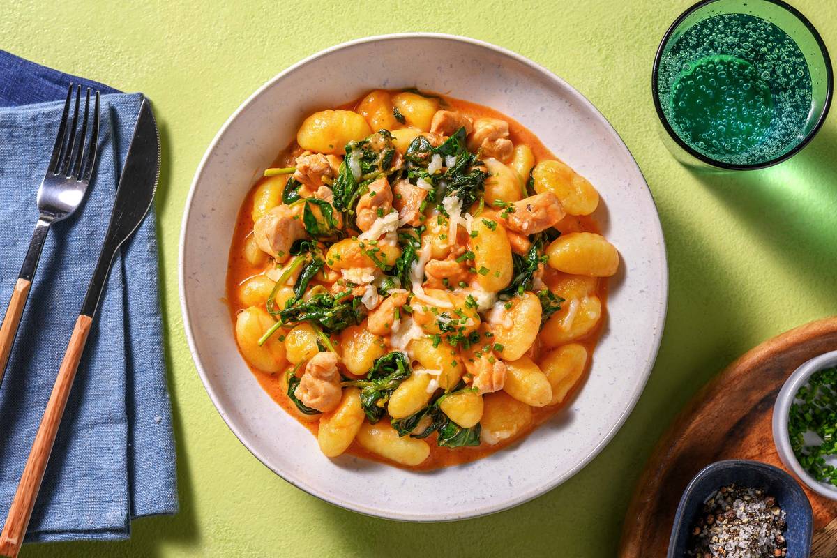Creamy Spiced Chicken Gnocchi
