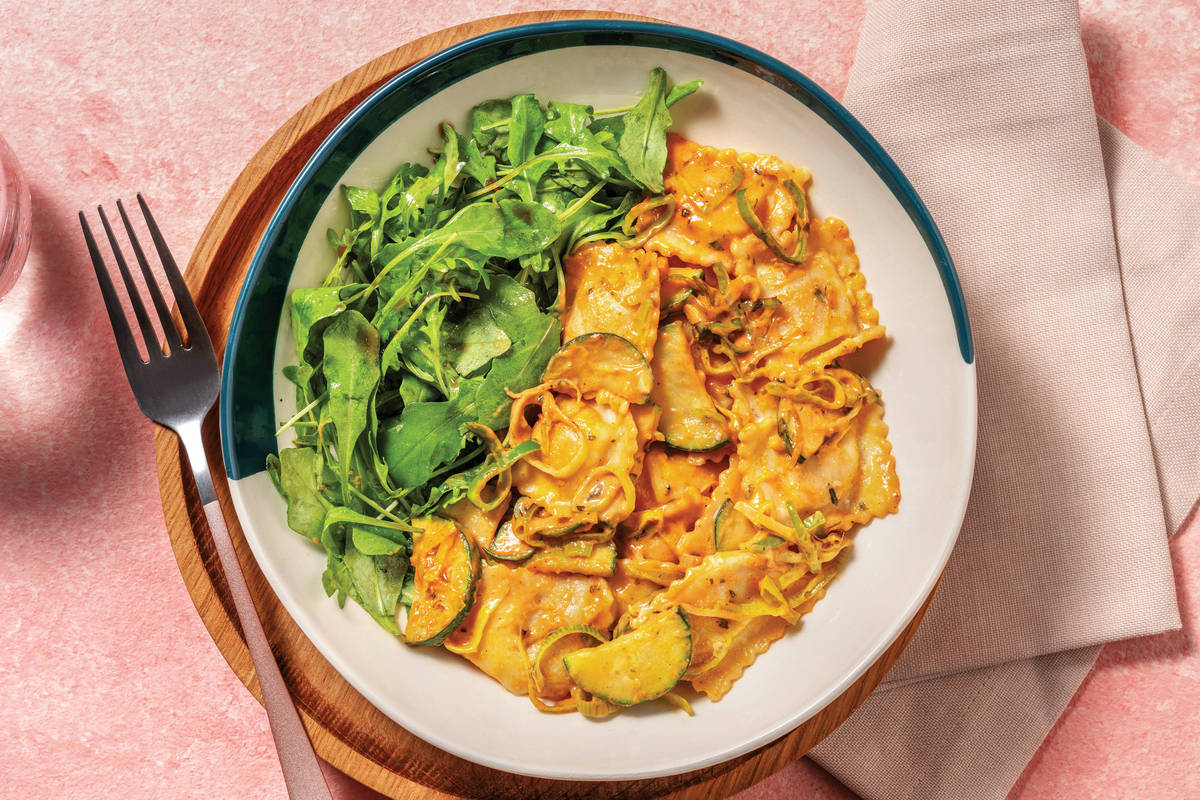 Creamy Tomato Ravioli