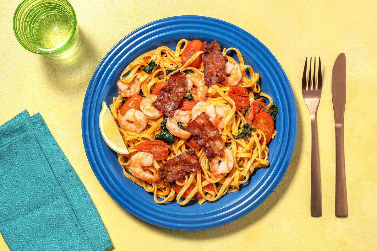 Lemony Shrimp Scampi