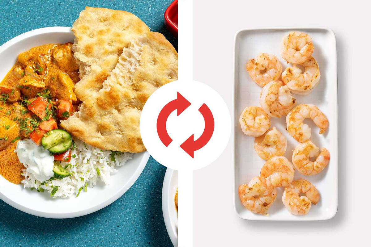 Crevettes style tikka masala